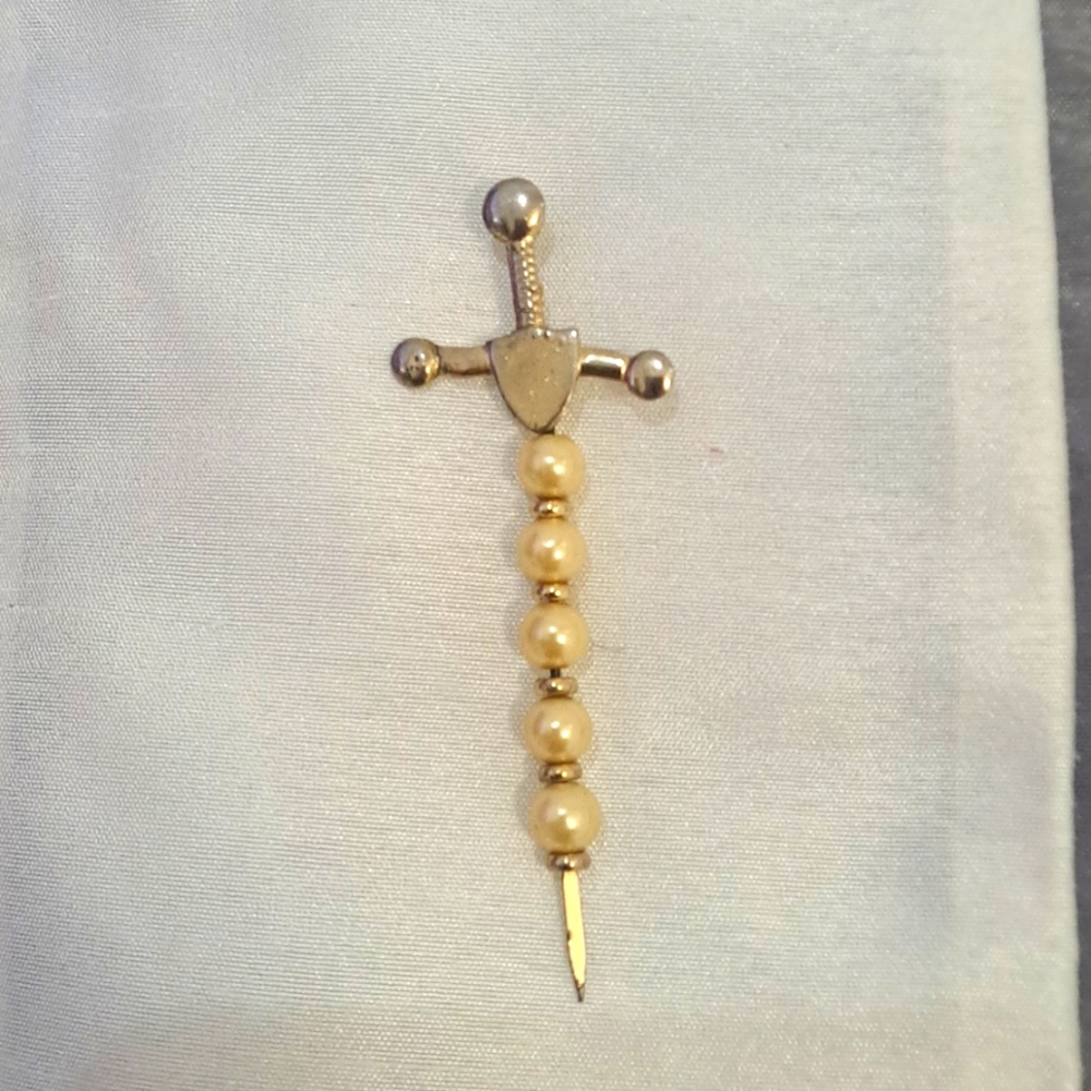 Antique 1900's Genuine Pearl Pin